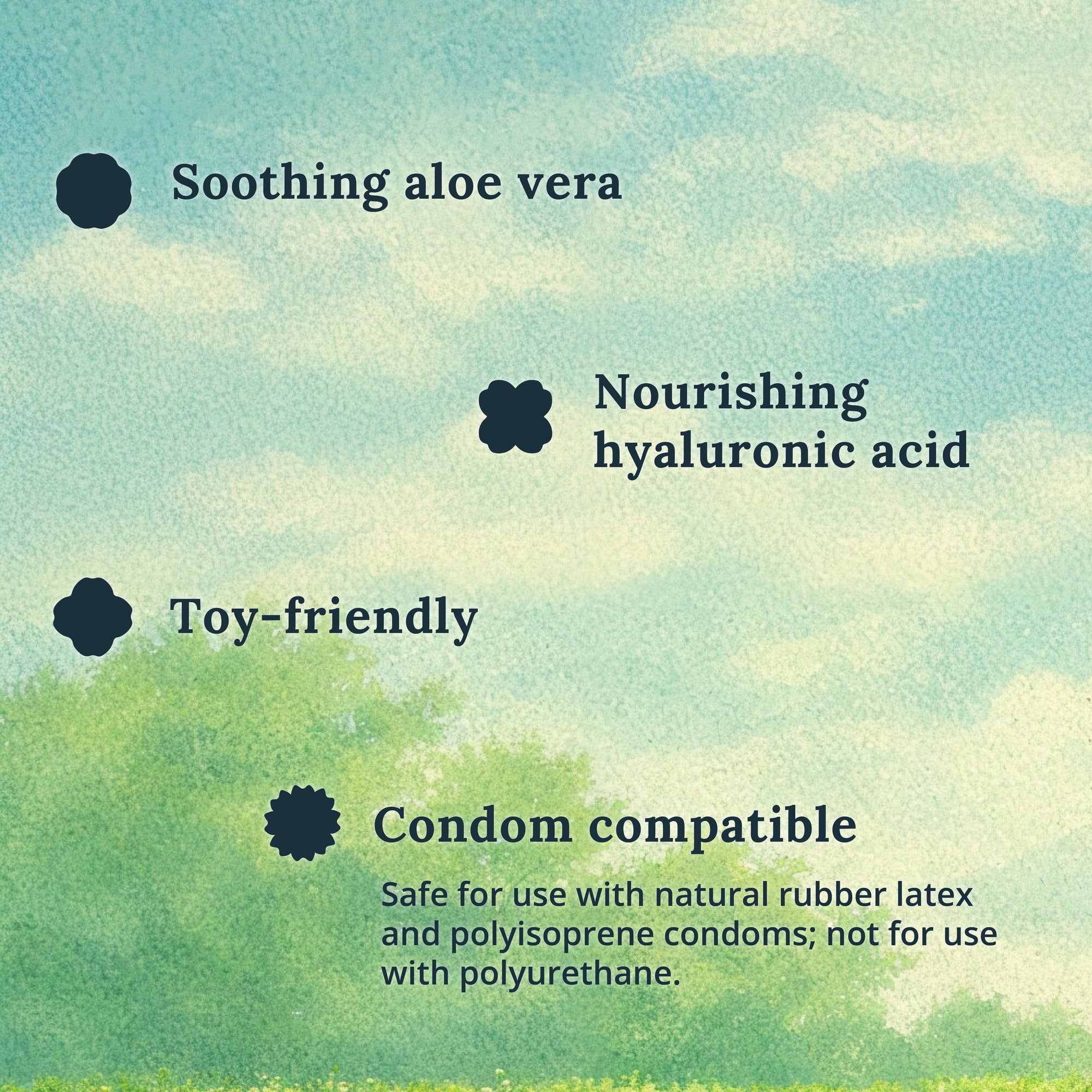 Aloe and Water-Based Lubricant